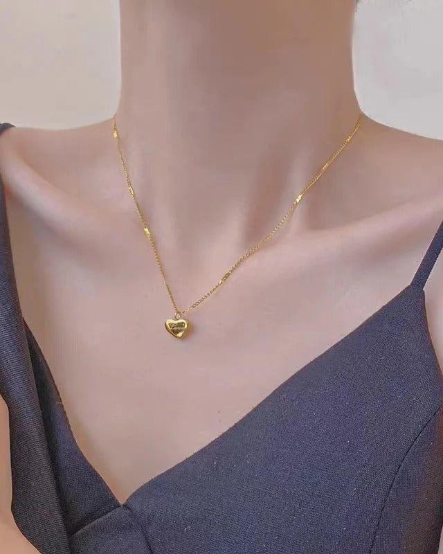 Vintage Love Heart Necklace
