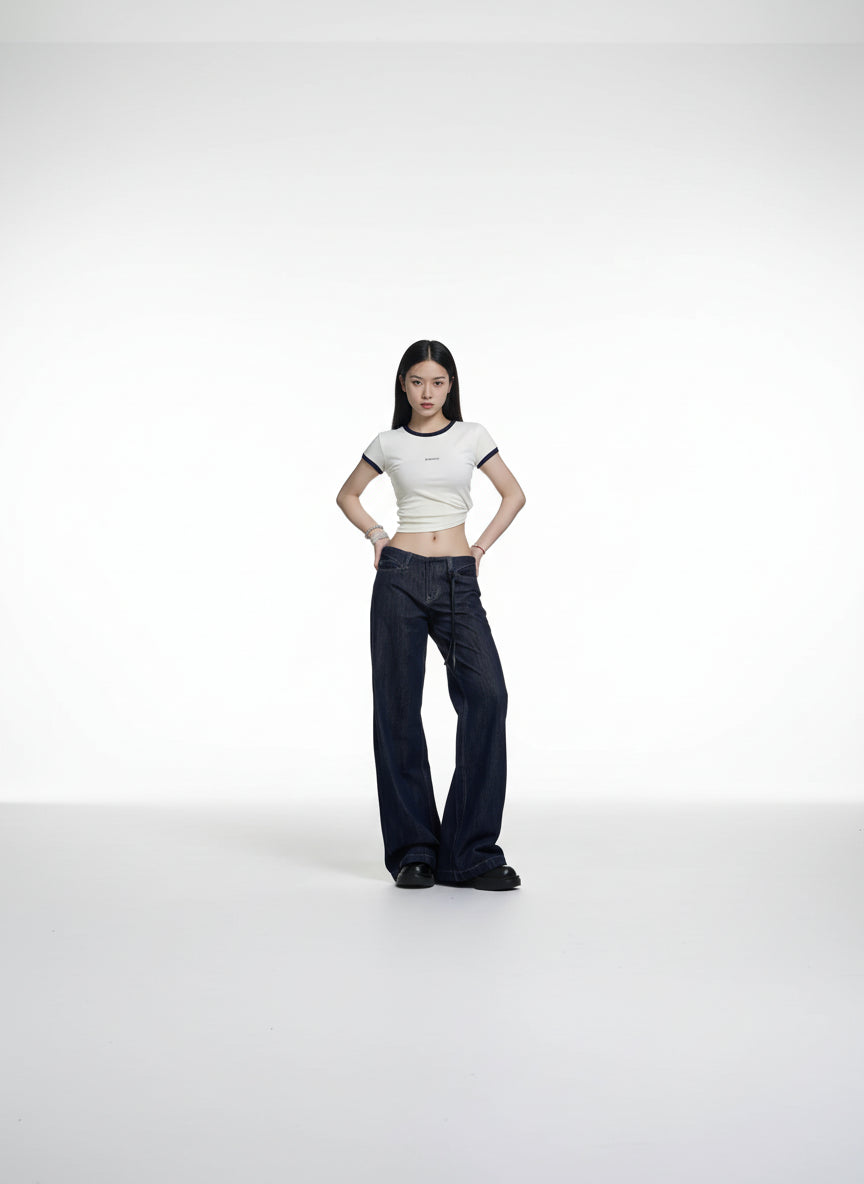 Amie Loose Straight Leg Jeans