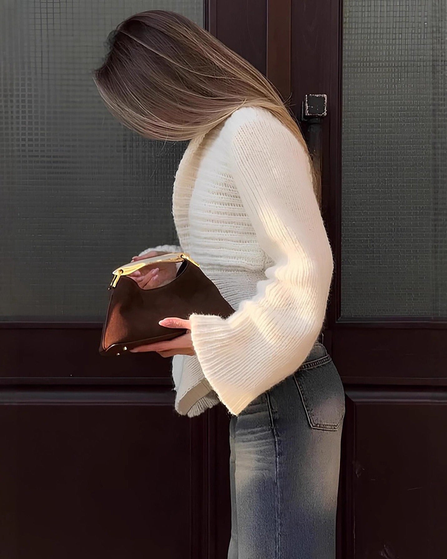 Amira Knit Single Button Cardigan