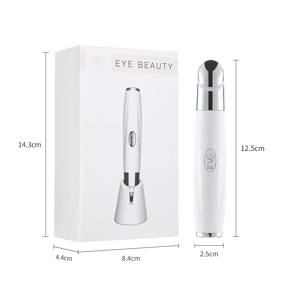 Heating Eye and Lip Massage Pen for Dark Circles Removal