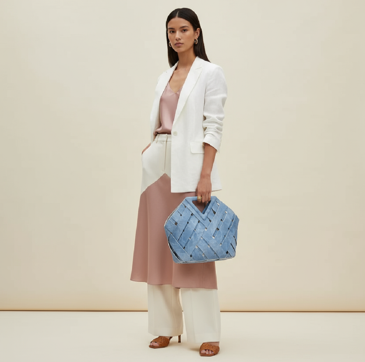 Priscilla Triangle Vinatge Bag