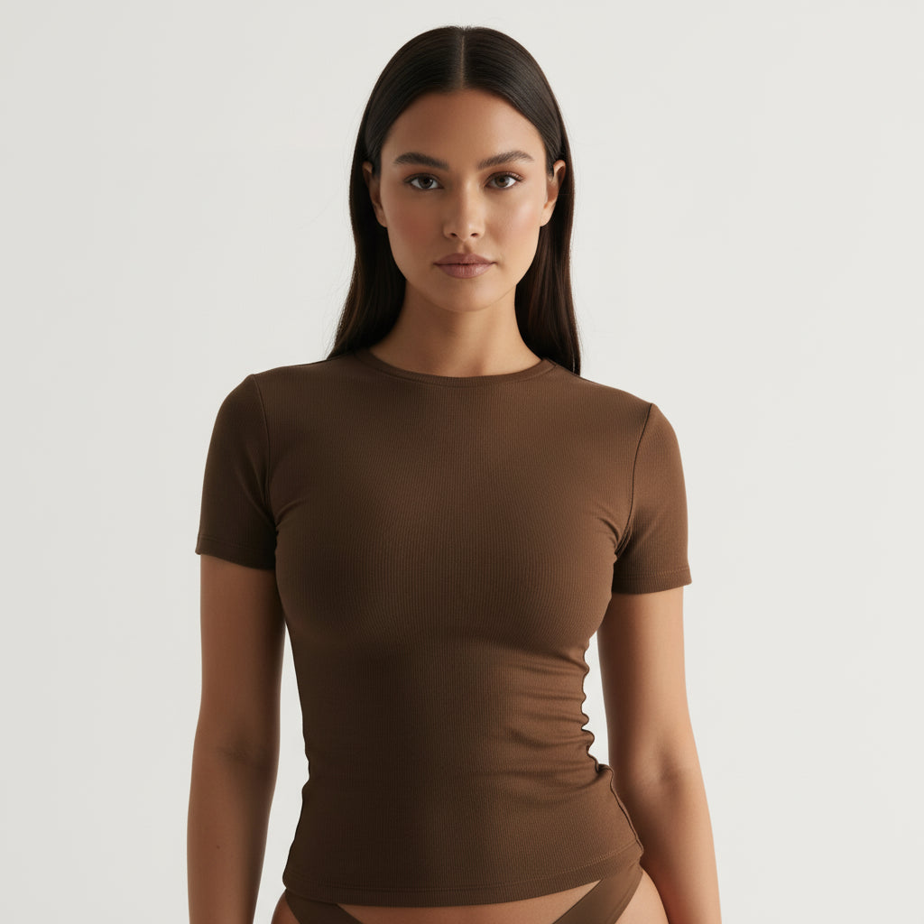 Rica Baby Tee Slim-fit Top