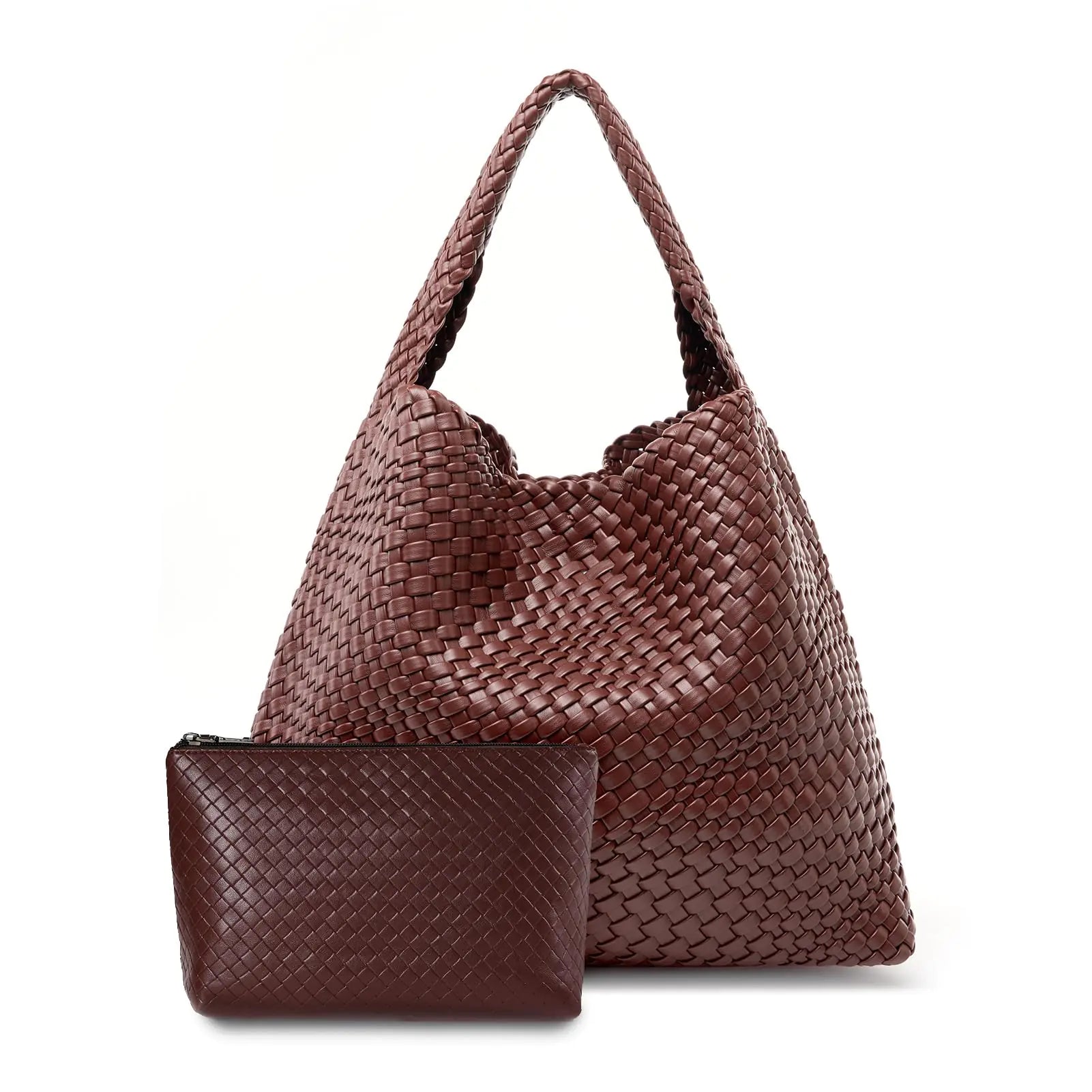 Gigi Large Woven Tote Bag