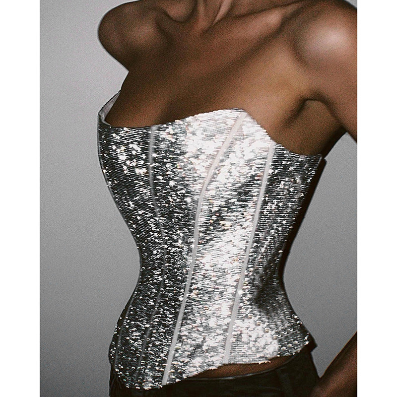 Brielle Strapless Corset Top