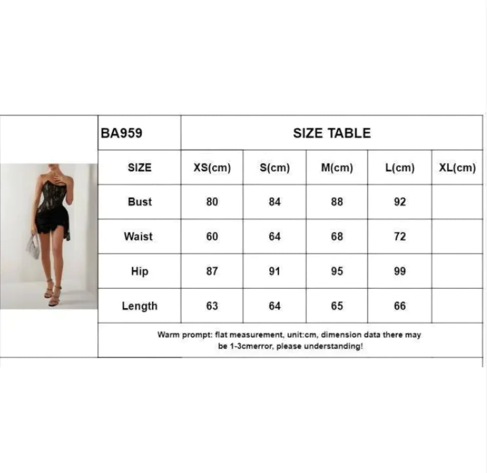 Emely Lace Corset Dress