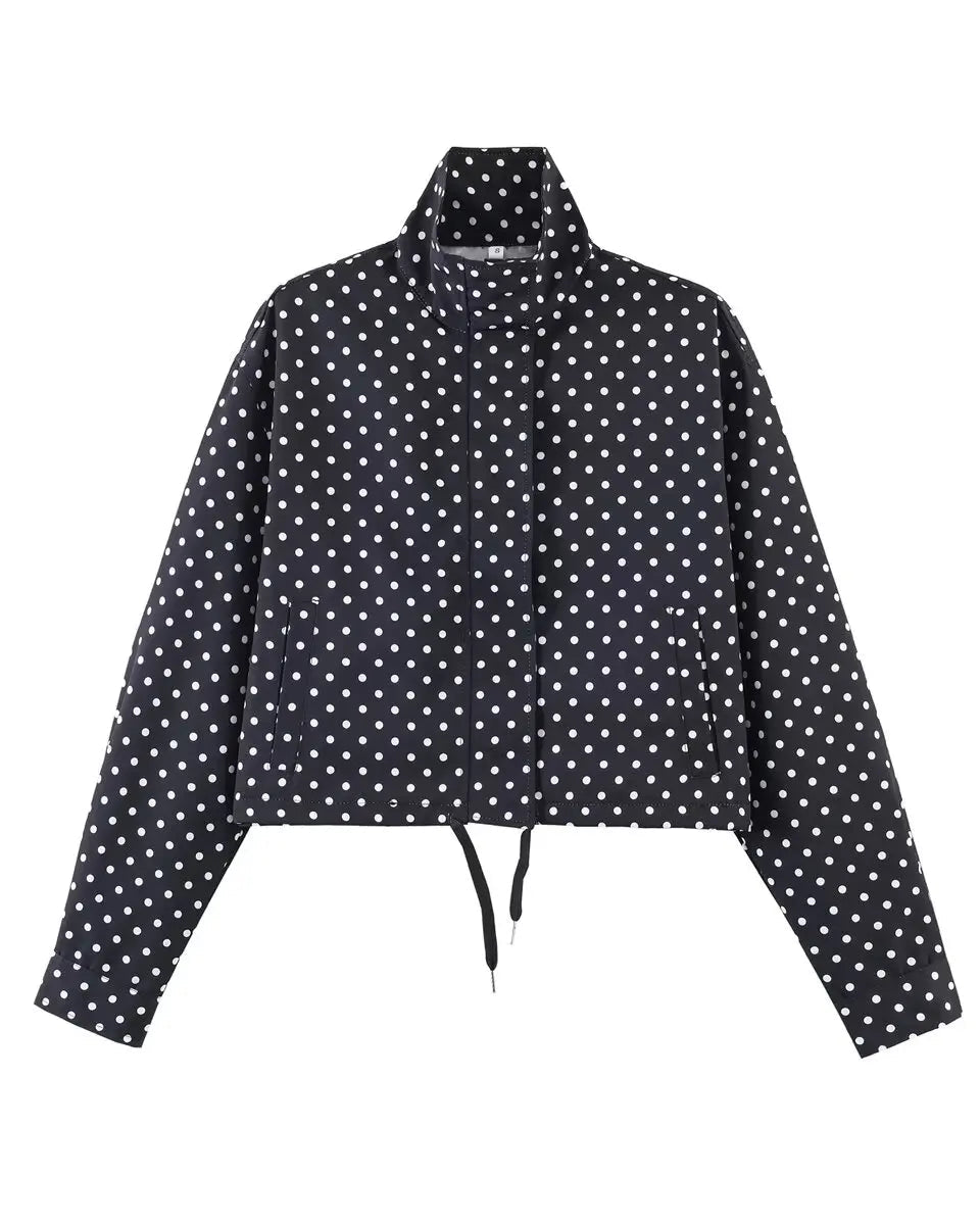 Pauline Polka Dot Print Jackets
