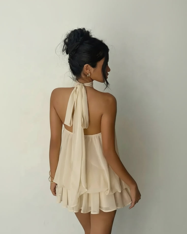 Pia Halter Neck Dress