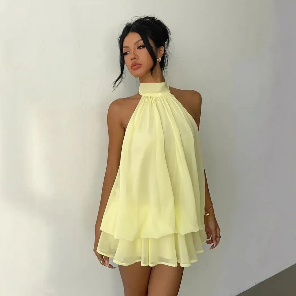 Pia Halter Neck Dress
