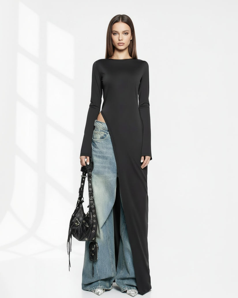 Rubina Long Sleeves Maxi top