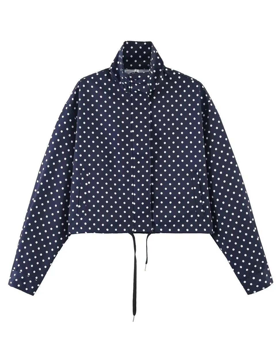 Pauline Polka Dot Print Jackets