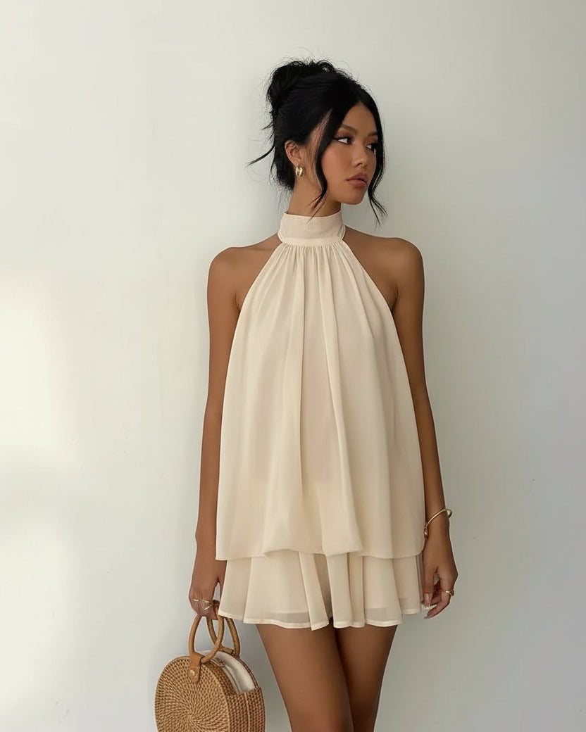 Pia Halter Neck Dress