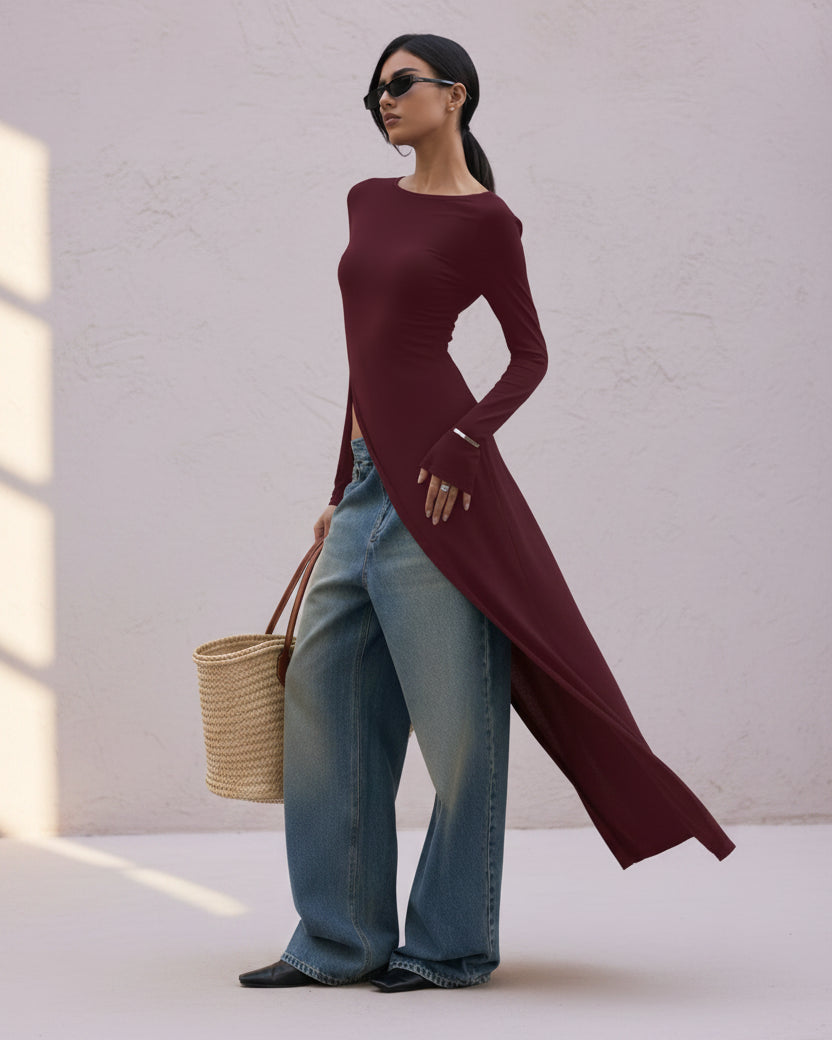 Rubina Long Sleeves Maxi top