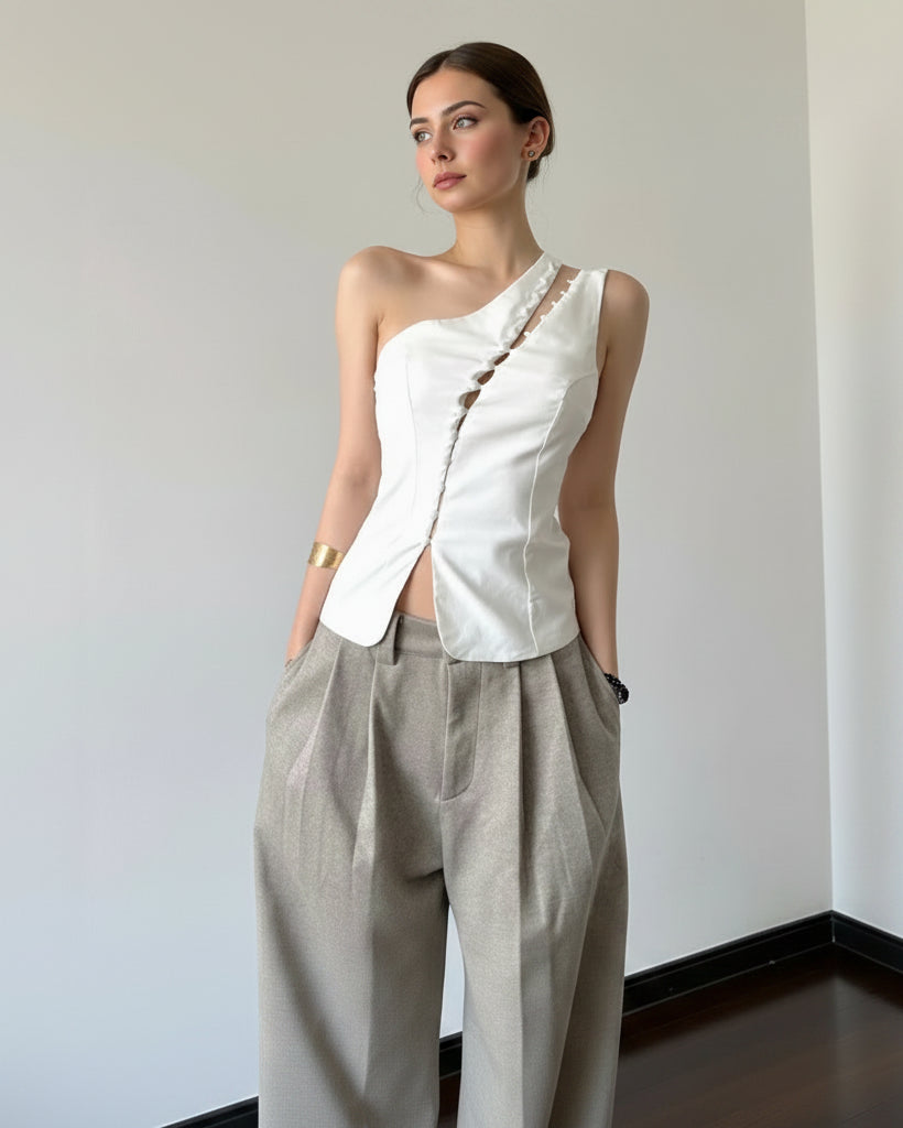 Joanna Asymmetrical Top