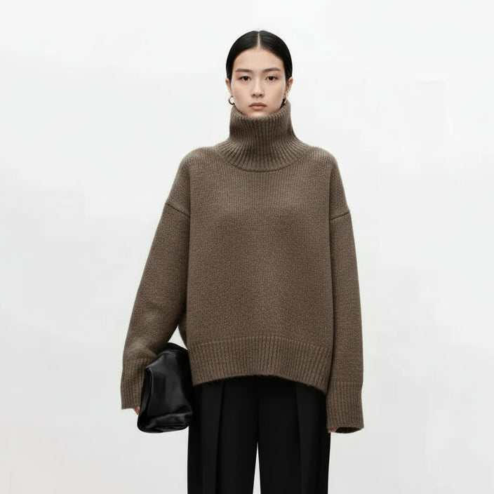 Jenny Wool Turtleneck Sweater