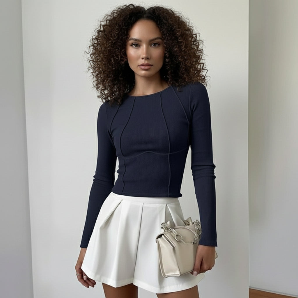 Zaria Knitted Top
