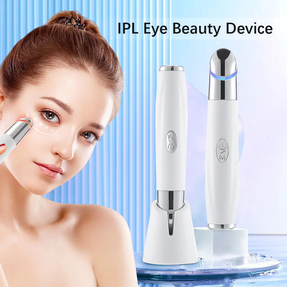 Heating Eye and Lip Massage Pen for Dark Circles Removal