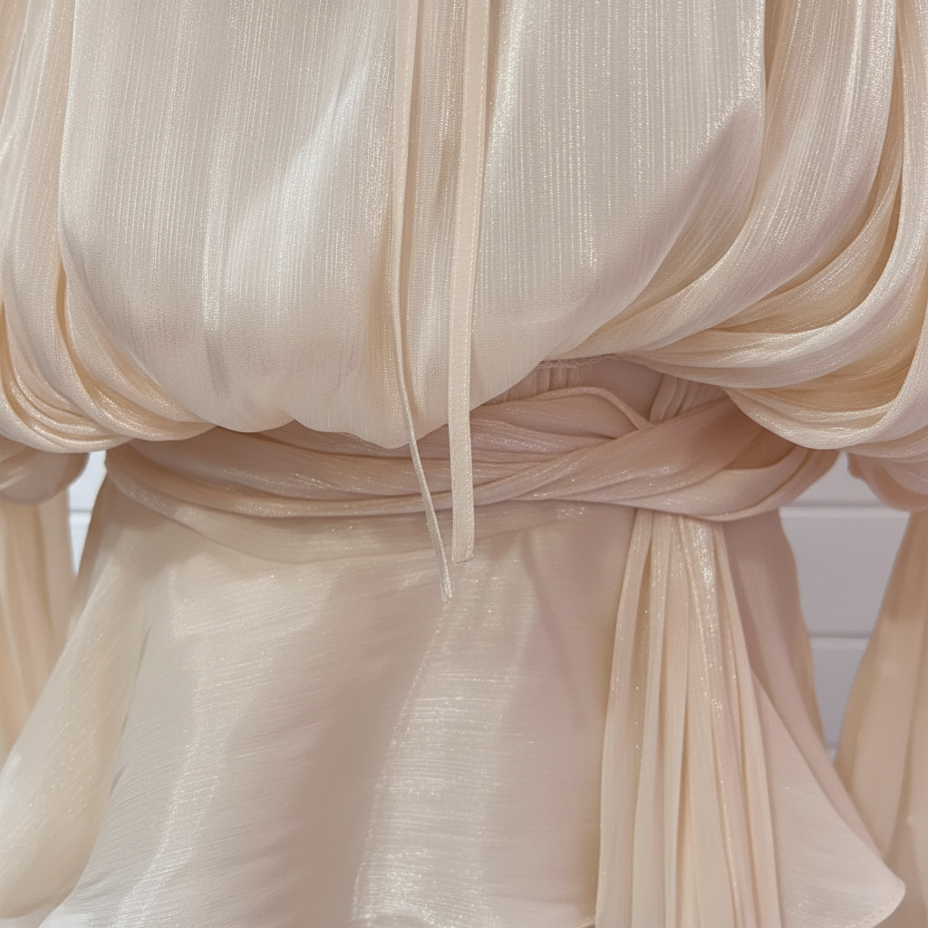 Ruben Ruffle Lotus Dress