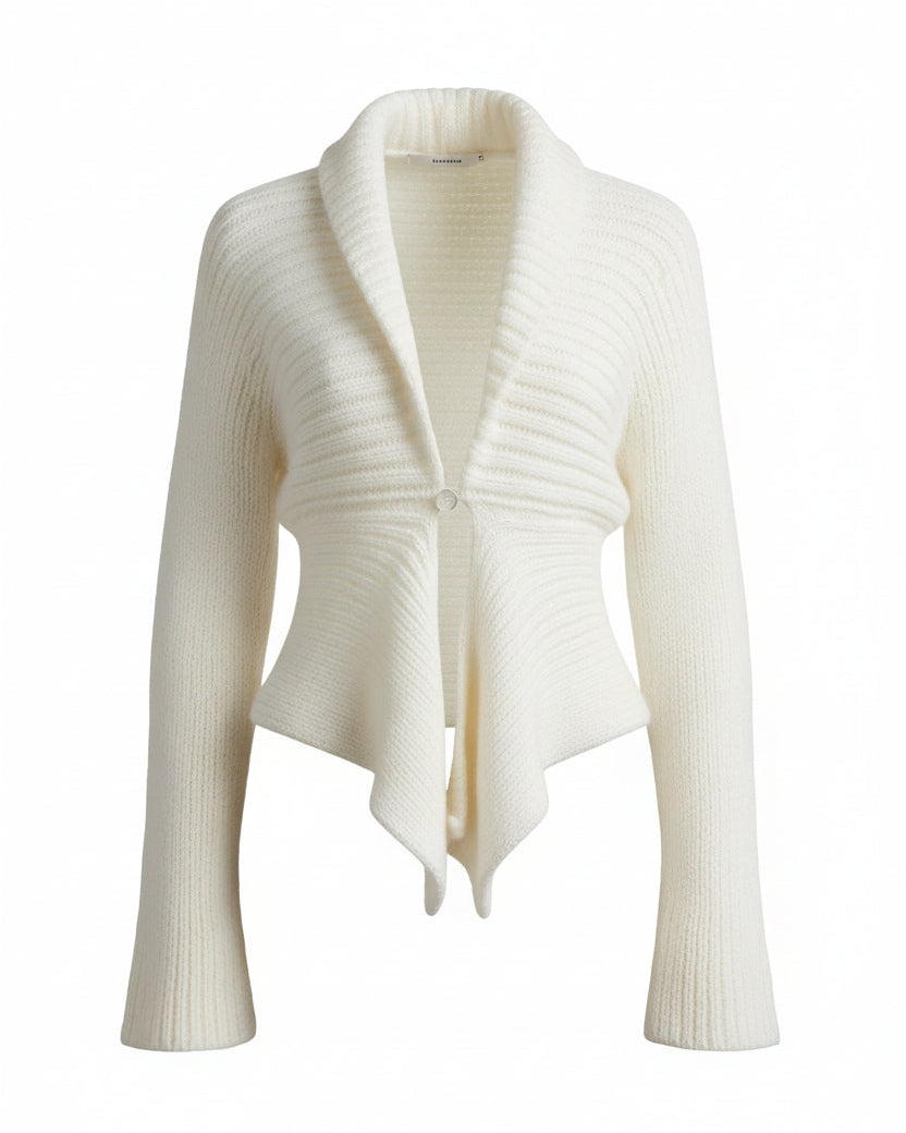 Amira Knit Single Button Cardigan