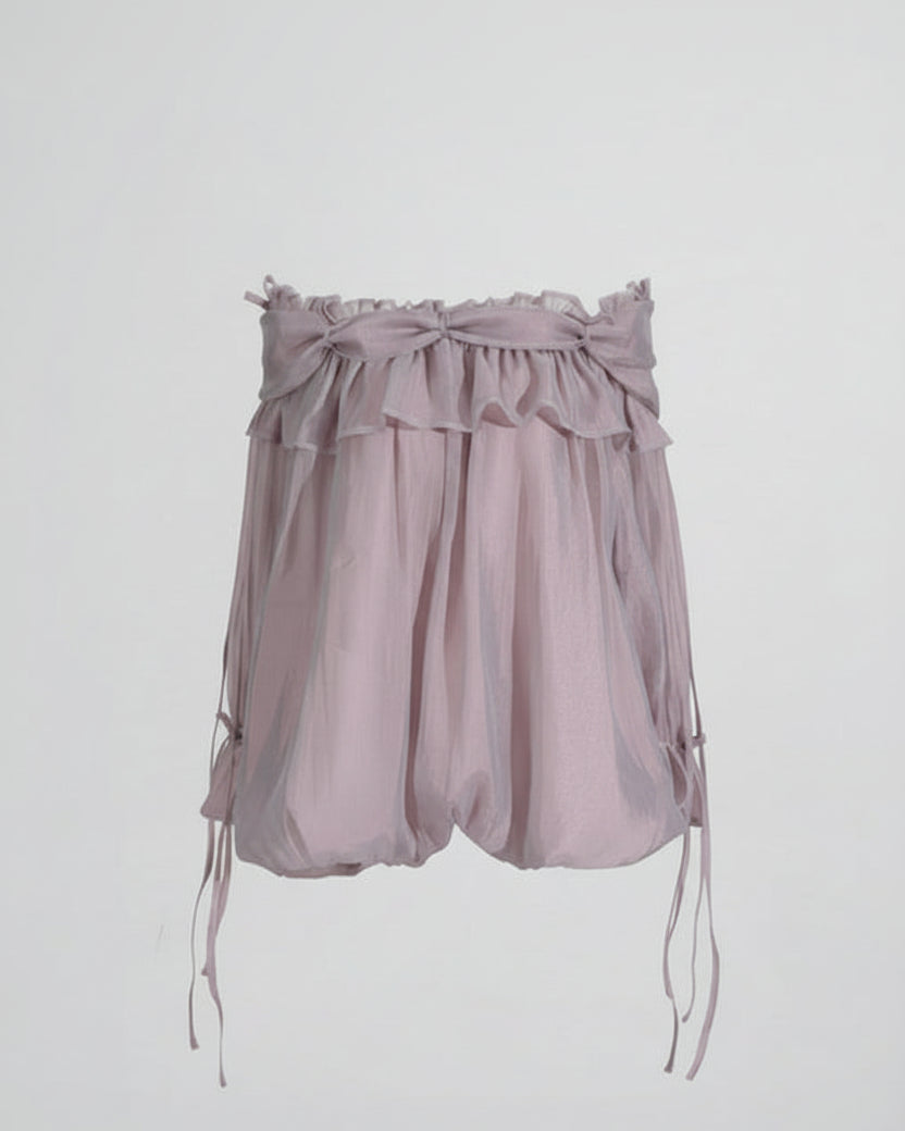 Penelope Chiffon Off-Shoulder Top