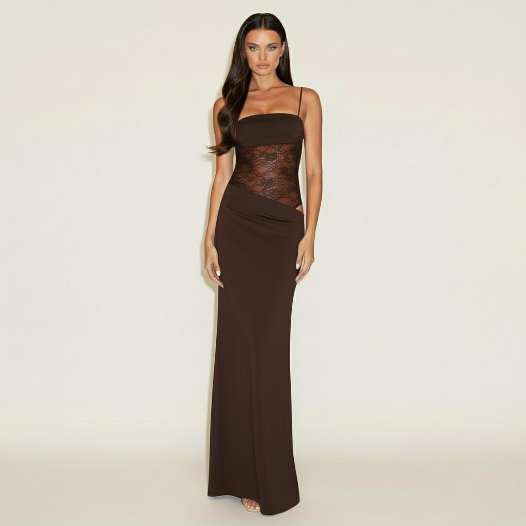 Nikki Lace Maxi Dress