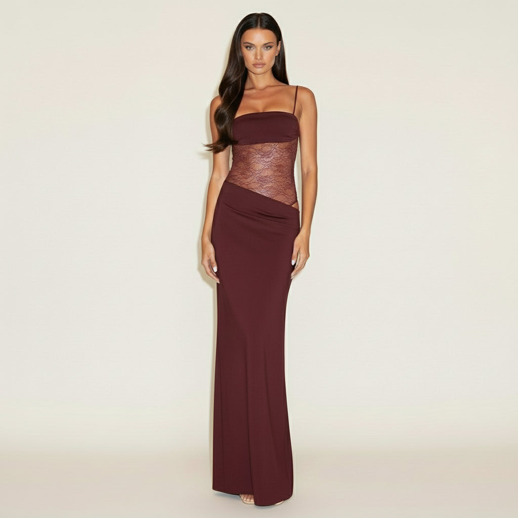 Nikki Lace Maxi Dress