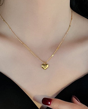Vintage Love Heart Necklace