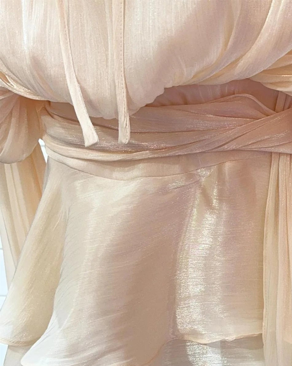 Ruben Ruffle Lotus Dress