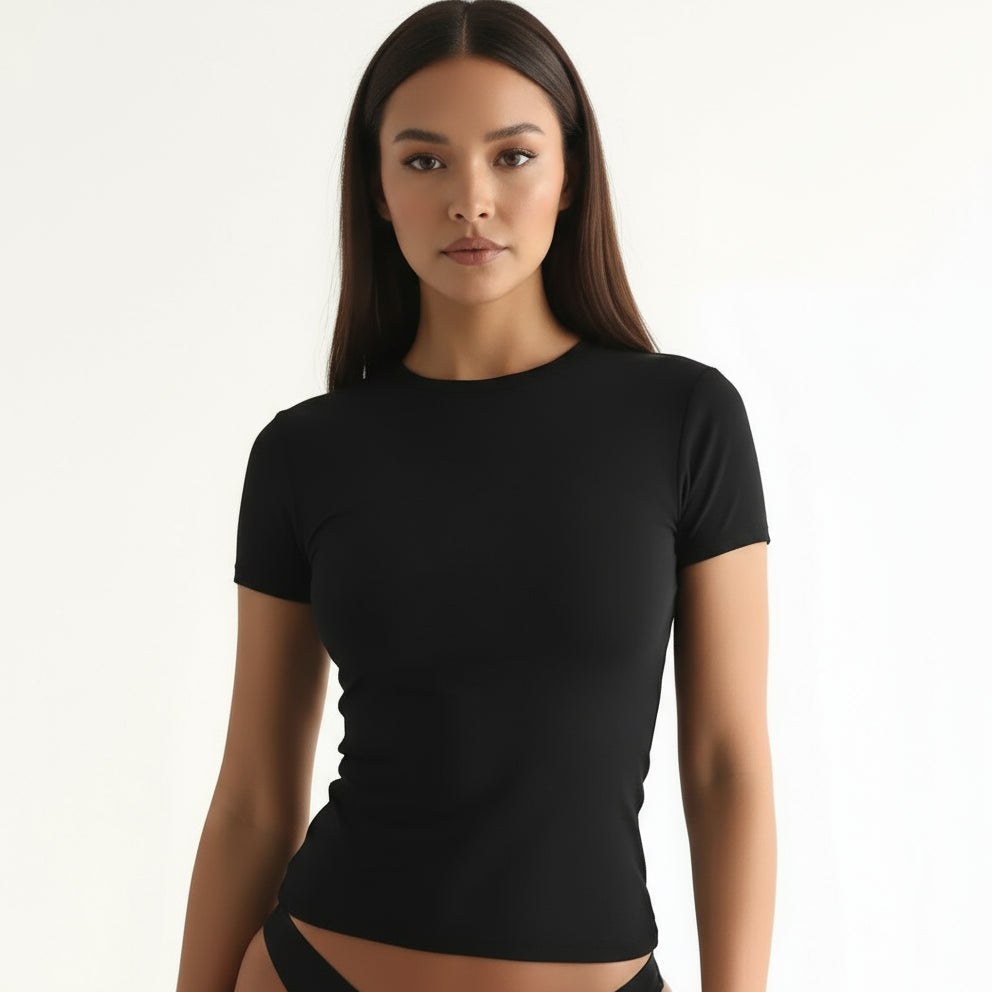 Rica Baby Tee Slim-fit Top