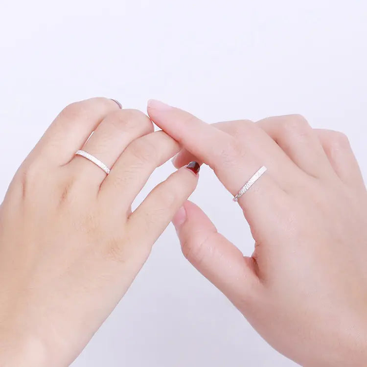 LOVEEEE US Couple Ring Set