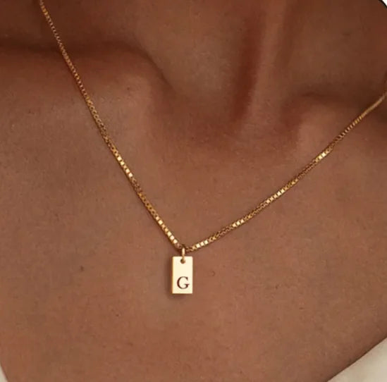Alphabetical Necklace