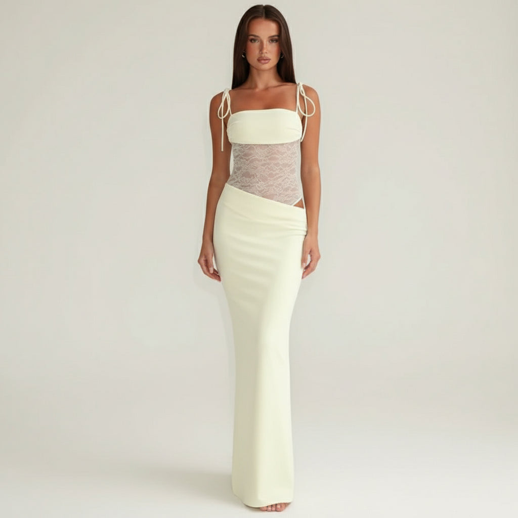 Nikki Lace Maxi Dress