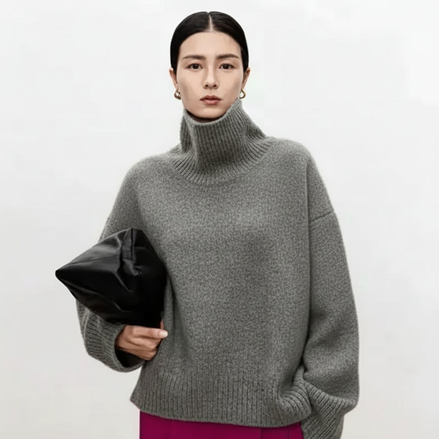 Jenny Wool Turtleneck Sweater