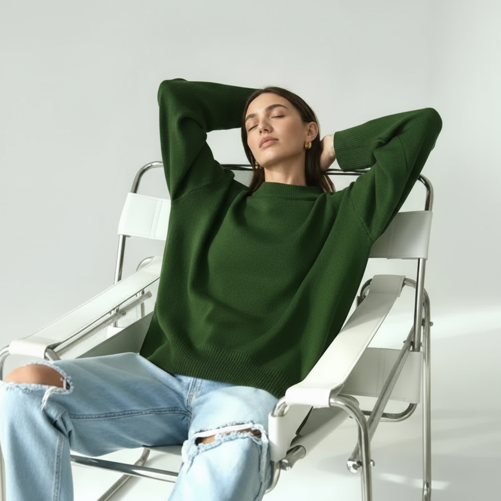 Matilda Loose Crew Neck Sweatshirt