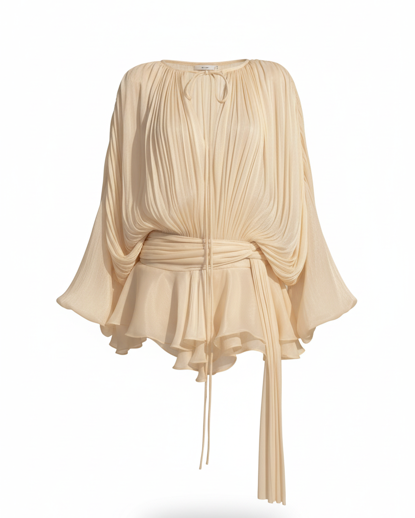 Ruben Ruffle Lotus Dress