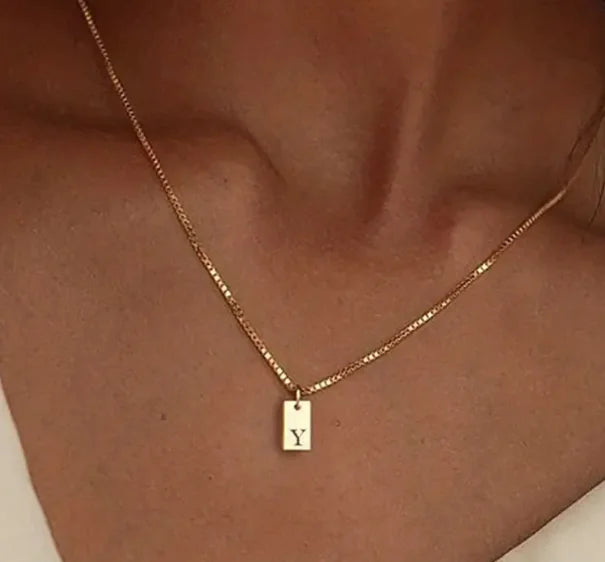 Alphabetical Necklace